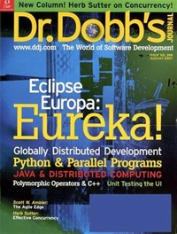 Dr. Dobbs Journal Dr. Dobbs Journal